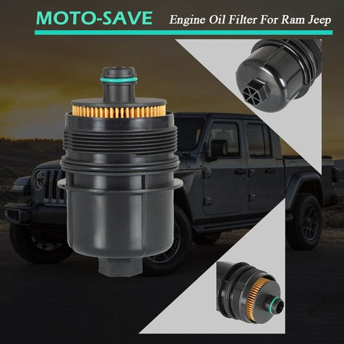 Engine Oil Filter For Jeep Gladiator Wrangler 3.0L Ram 1500 2020-2021 68507598AA