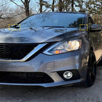 Windshield Wiper Side Cowl Extension Cover 2PC for 2013-2019 for Nissan Sentra