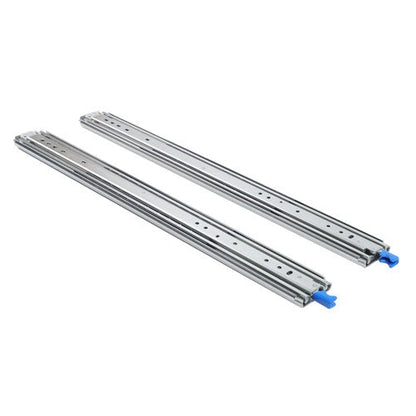 1 Pair With Lock Heavy Duty Drawer Slides 28 Inch 500 Lbs Extension Rails Rail