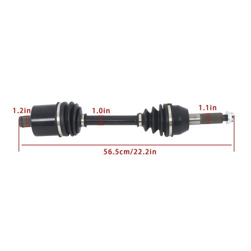 Rear Left/Right CV Axles Drive Shaft for Polaris 1337130 1333275 1333677 1334438