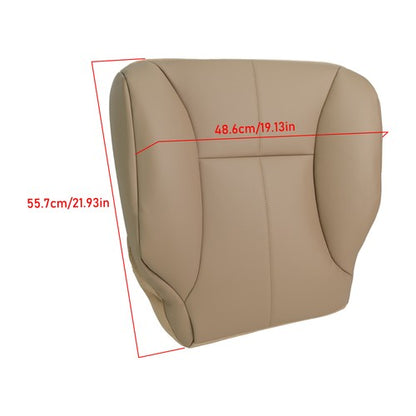 Passenger Bottom Leather Seat Cover For Dodge Ram 1500 2500 3500 SLT 1998-2002