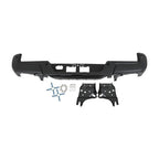 Rear Step Bumper Assembly With Sensor Holes Black For Toyota Tacoma 2016-2023
