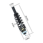 Front Left/Right Shocks 7041784 1999-2005 For Polaris Ranger 500 Series 10/11