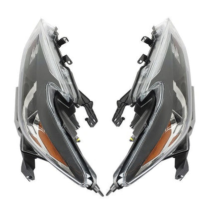 For Maxima S|SL|SV 2016-2017 18 Headlights Clear Lens LH+RH Pair Housing Chrome