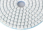7PCS 4 Inch Set Wet Dry Diamond Polishing Pads For Granite Concrete Marble Stone