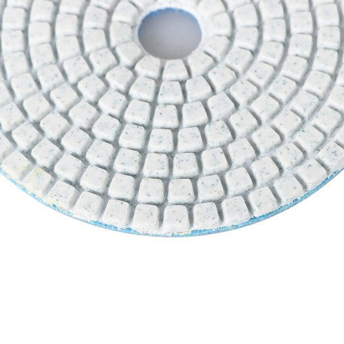 7PCS 4 Inch Set Wet Dry Diamond Polishing Pads For Granite Concrete Marble Stone