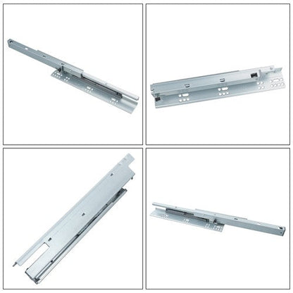1 Pairs Undermount Drawer Slides 12 inch Undermount Soft Close Drawer Slides