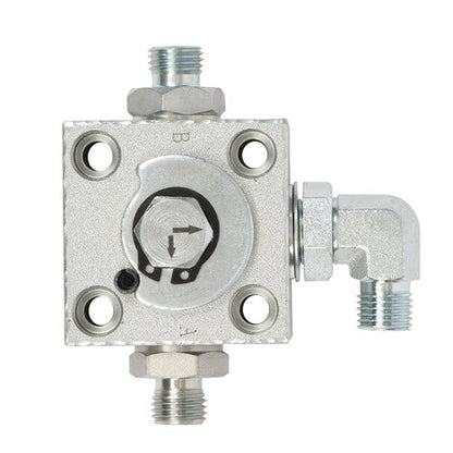 Three Way Diverter Valve For Mini Excavator Hydraulic Connection Block Full Kit