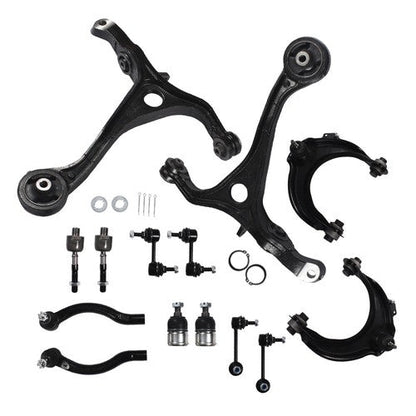 For Acura TSX K620617 Front Upper Lower Control Arms Rear Sway Bars Kit 14pcs