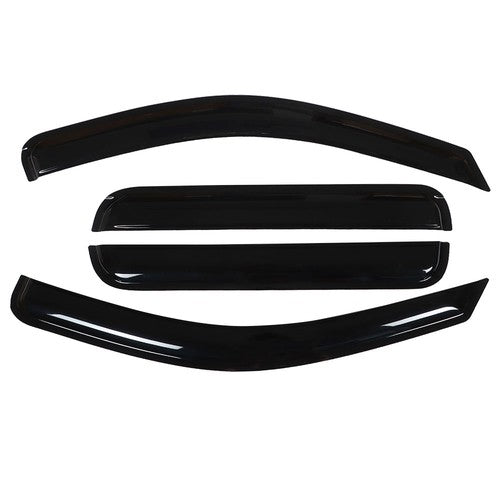Replacement Window Visors Sun Rain Guards Fit For Jeep Grand Cherokee 2005-2010