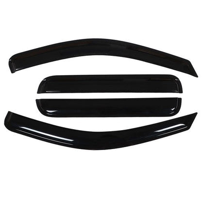 Replacement Window Visors Sun Rain Guards Fit For Jeep Grand Cherokee 2005-2010