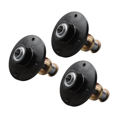 796235 796235X 3 Pcs Lawn Mower Spindle For Hustler Super Z ATZ 52" 60" 72" Deck