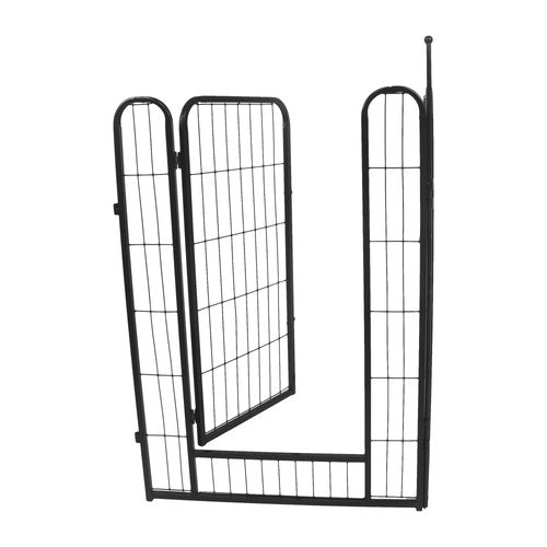12 Panels 40x27 inch Dog Playpen Crate Fence Pet PlayPen Exercise Cage