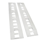 2Pcs Aluminum 80"������������������15" Ramps 6000 LBS Hook End Knife For Truck Car Auto Trailer