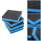8 Pack 3" x 3" x 7/8" EVA Rubber Shock-absorbing Pad Anti Vibration Pads