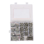 1600PCS of M6 M4 M5 Heavy Duty Nuts Flat and Bolts & Lock Washers Assortment Kit