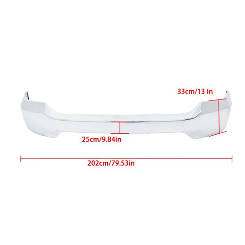 Front Bumper For Chevrolet Silverado 1500 2016-2018 W/o Sensor & Fog Light Holes