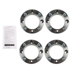 For Can-Am Outlander Renegade 4x137 2" 110mm M10x1.25 4Pcs Silver Wheel Spacers