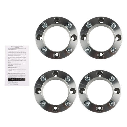 For Can-Am Outlander Renegade 4x137 2" 110mm M10x1.25 4Pcs Silver Wheel Spacers