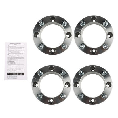 For Can-Am Outlander Renegade 4x137 2" 110mm M10x1.25 4Pcs Silver Wheel Spacers