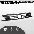 For 2015 2016 2017 2018 VW Volkswagen Jetta Front Bumper Chrome Grille Grill