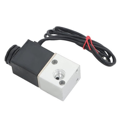 1/8 inch 3 way zero pressure differential air-water electric solenoid valve 12V