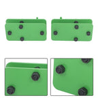 2 Pack Grade 70 Tractor Bucket Hooks w/ Tie Down Ring For Tractor Bucket RV UTV
