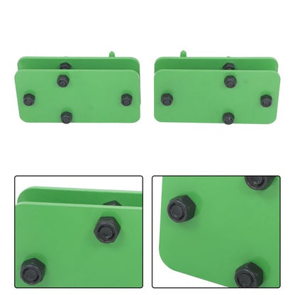 2 Pack Grade 70 Tractor Bucket Hooks w/ Tie Down Ring For Tractor Bucket RV UTV