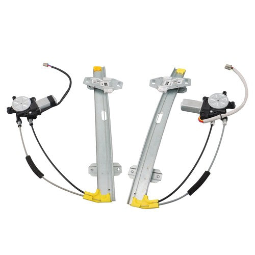 Power Window Regulator For Honda Accord 1994-1997 Sedan Front w/Motor 2Pcs