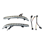 Clear Lens Dynamic Rear Bumper LED Reflector 2PCS for Honda Accord 2018 2022