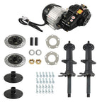For 40"Rear Axle Kit Electric Brushless Differential 1000W Motor With 4 Stud Hub