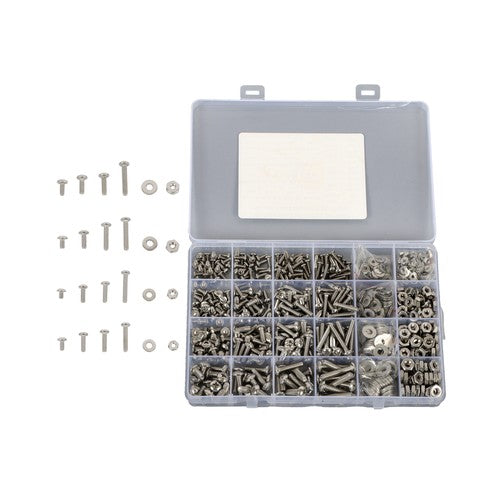 700Piece Nuts and Bolts Assortment Kit 4-40#6-32#8-32#10-24 Phillips Pan Head