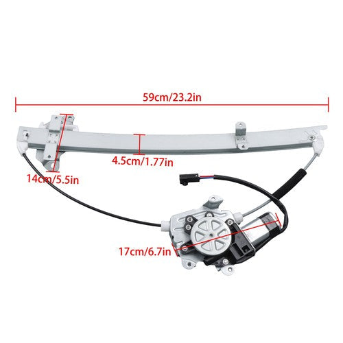 For Nissan Pathfinder 1996-00 Power Window Regulator w/Motor Front LH 741-908