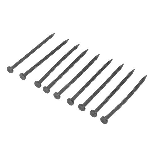 200 Pcs 8 Inch Spiral Pointed Garden Stakes For Landscape Edging Weed Barrier