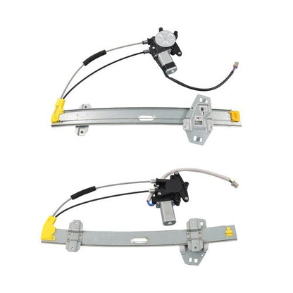 Power Window Regulator For Honda Accord 1994-1997 Sedan Front w/Motor 2Pcs