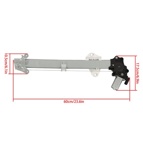 751-607 Front Passenger Side Window Regulator w/ Motor For Honda Accord 2013-16