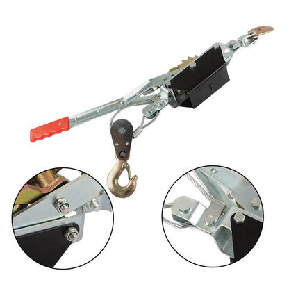 Power Puller Safe Working Load Of 2,000 Pounds 2 Ton Dual Gear Power Puller US