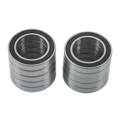 10Pcs 6907-2RS Bearings 35×55×10mm Double Rubber Seals Deep Groove Ball Bearing