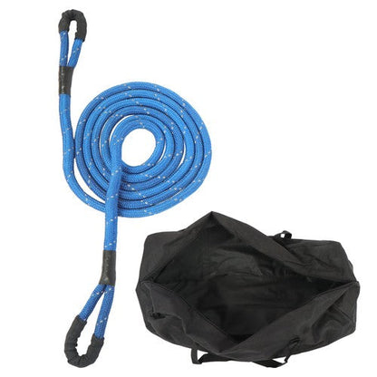 30000 LBS Blue Recovery Power Tow Rope 7/8" x 30' Energy Truck Tow Snatch Strap