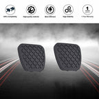 For 86-14 Honda Acura Civic del Sol CRX Integra 2X Brake Clutch Pedal Pad