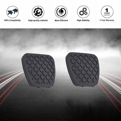 For 86-14 Honda Acura Civic del Sol CRX Integra 2X Brake Clutch Pedal Pad