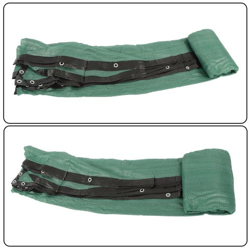 dark green 6FTx50FT garden privacy fence heavy duty barrier net with zip ties