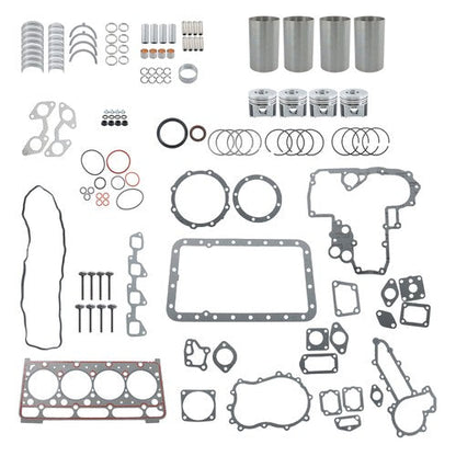 S150 Loader V2403 V2403 IDI V2403T V2403MDI Engine Rebuild Kit For Bobcat