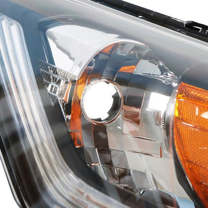 1PCS Passenger Headlight Assembly Fit For Honda Accord 2013-2015 Clear Halogen
