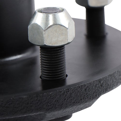 1Pc Pre-Assembled 5 x 5.5" Wheel Hub Kit & Round #84 Spindle, With Bearing Kit