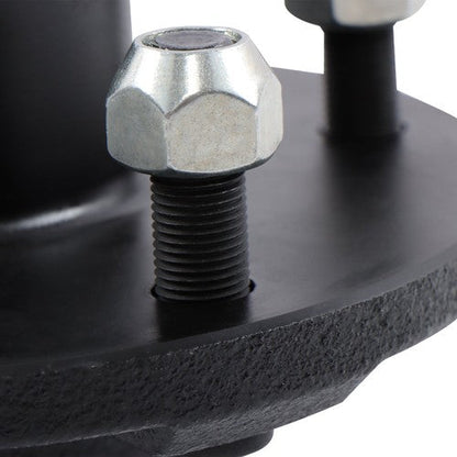 1Pc Pre-Assembled 5 x 5.5" Wheel Hub Kit & Round #84 Spindle, With Bearing Kit