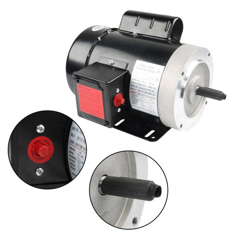 Electric Motor 1/2HP 56C 1725RPM Single Phase TEFC 60HZ General Motor 5/8" Shaft