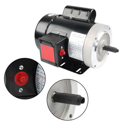 Electric Motor 1/2HP 56C 1725RPM Single Phase TEFC 60HZ General Motor 5/8" Shaft