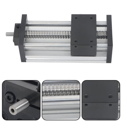 Dual Slide Linear Module Sliding Table SFU1605 Ballscrew 100mm Effective Linear