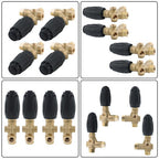 4 Pack Unloader Valve VRT3-310 8GPM 3/8" FNPT 4350PSI Pressure Washer Pump